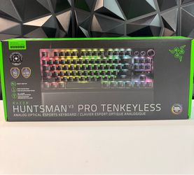 Razer Huntsman V3 Pro TKL Esports Gaming Keyboard -NEW (2412/2413)