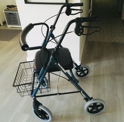 Four - Wheeled Rolling Walker