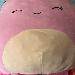 Pink Octopus Squishmallow