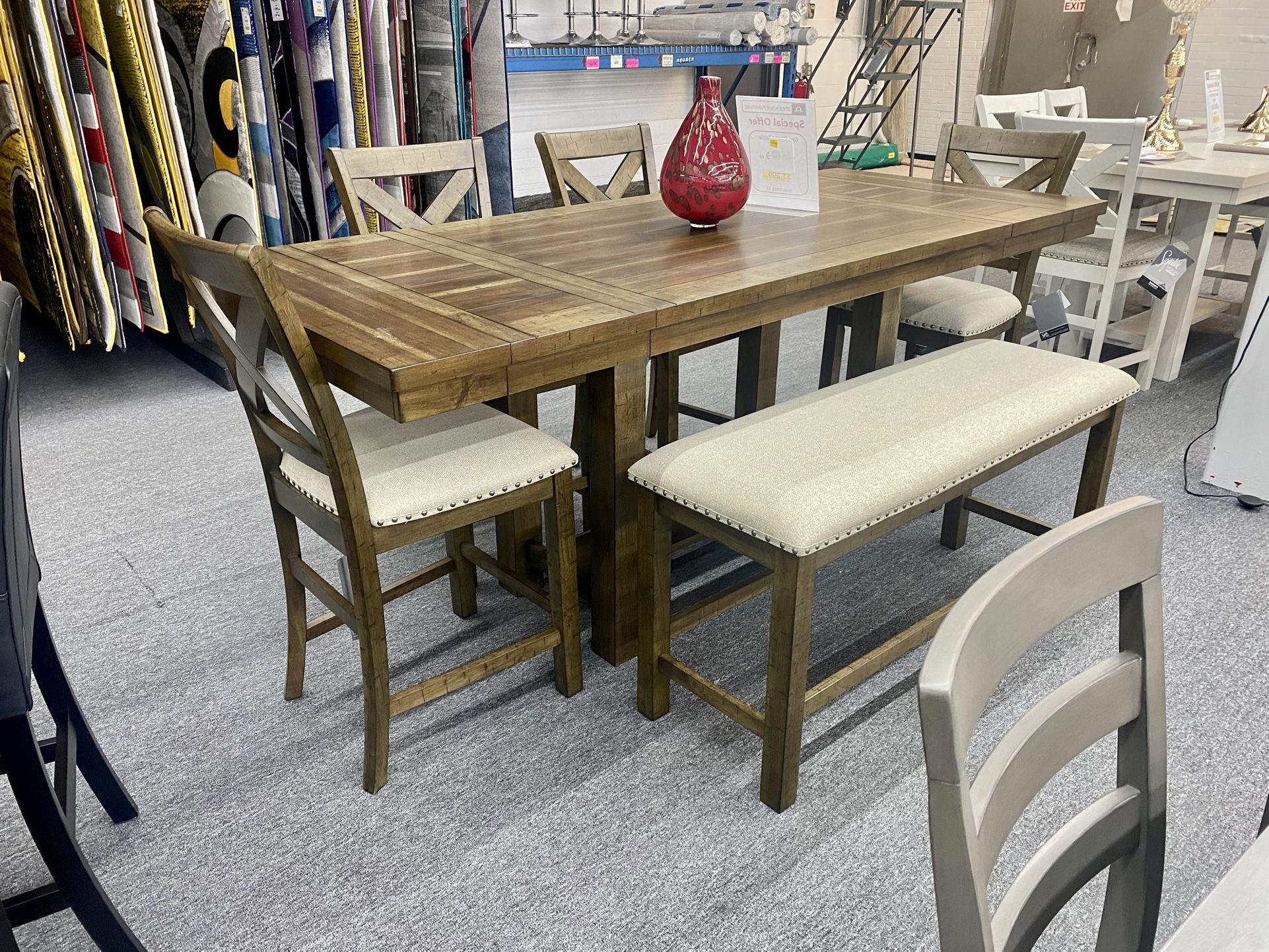 6pc Dinning Table 