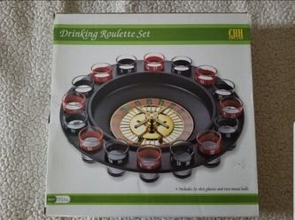 Roulette Wheel Drinking Game New In Box 