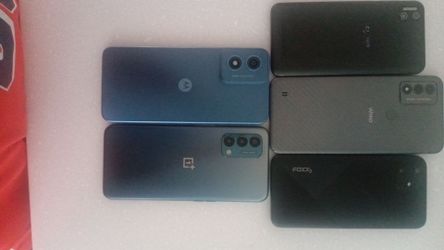 5  android phones $20