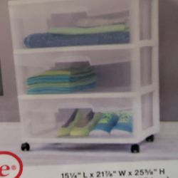 Plastic Drawer Cabinet 