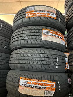 ✔️📲205/70/14  vendo set de llantas nuevas arroyo