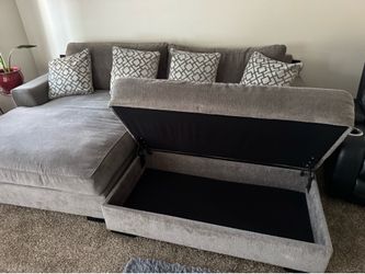 Giant couch with storage