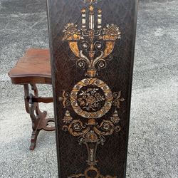 Vintage Maitland-Smith Faux Tortoise Shell and Gilt Decorative Panel