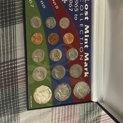 Lost Mint Mark collection 1965 through 1967