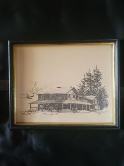 Vintage "1975" M. Morris Pacific Northwest artist prints