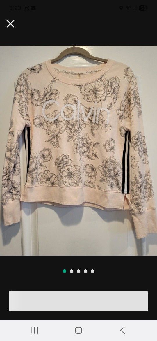 Calvin Klein Sweatshirt Size XS