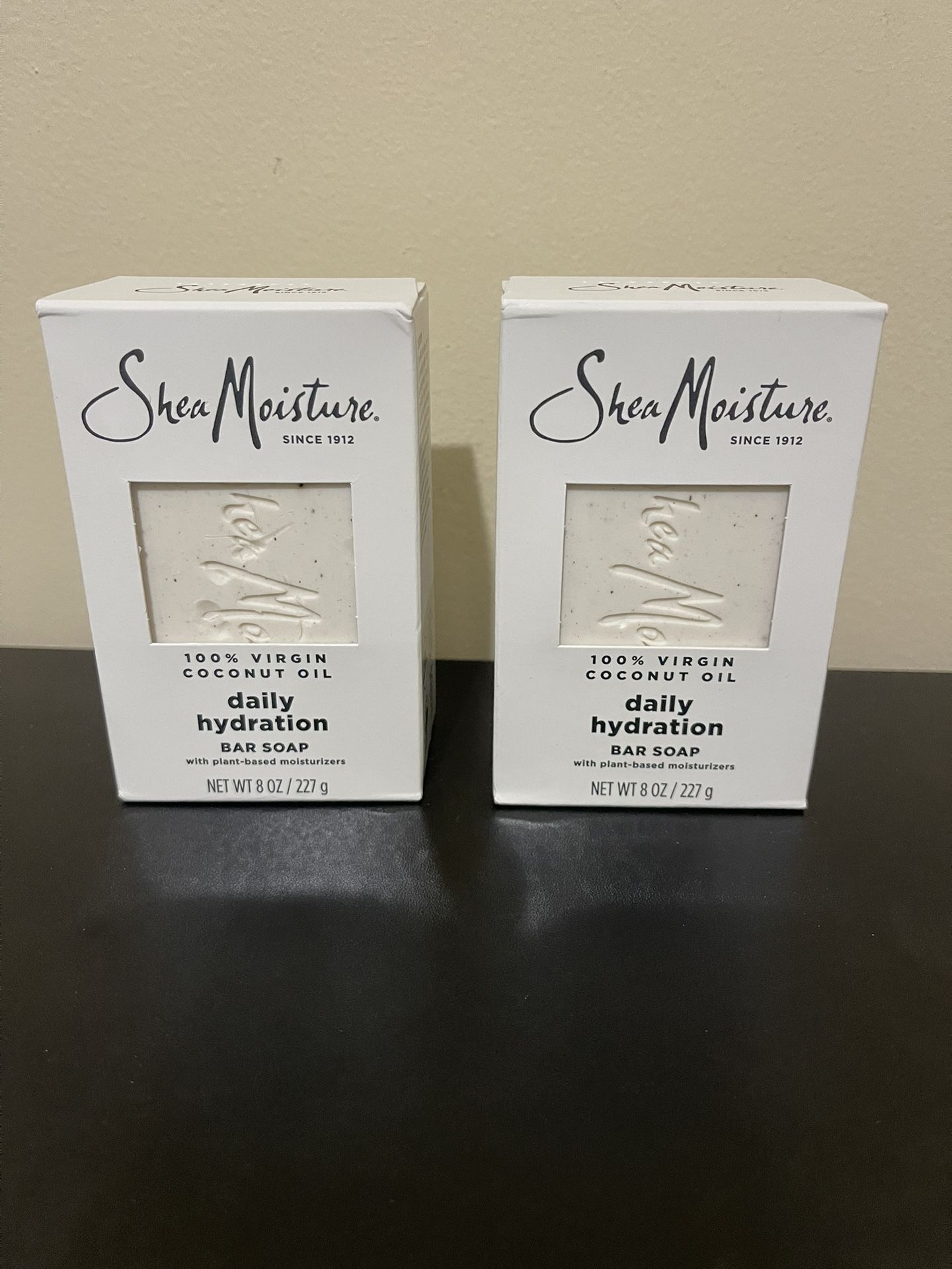 2Pack SheaMoisture Shea Butter Soap 100% Virgin Coconut Oil, 8 oz