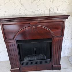 Wood Decor  Fireplace 