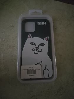 Ripndip iPhone 12 Pro Max Case - Lord Nermal (Black) Brand New In Box Authentic