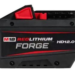 Milwaukee M18 18V Lithium-Ion REDLITHIUM FORGE HD 12.0 Ah Battery Pack