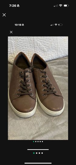 Men’s Brown Leather Ecco Shoes. Size 46/12-12.5