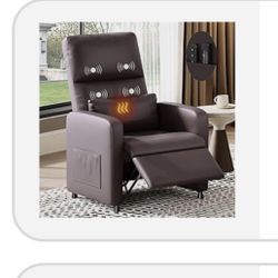 Power Recliner Chair With Massage . Still In Box