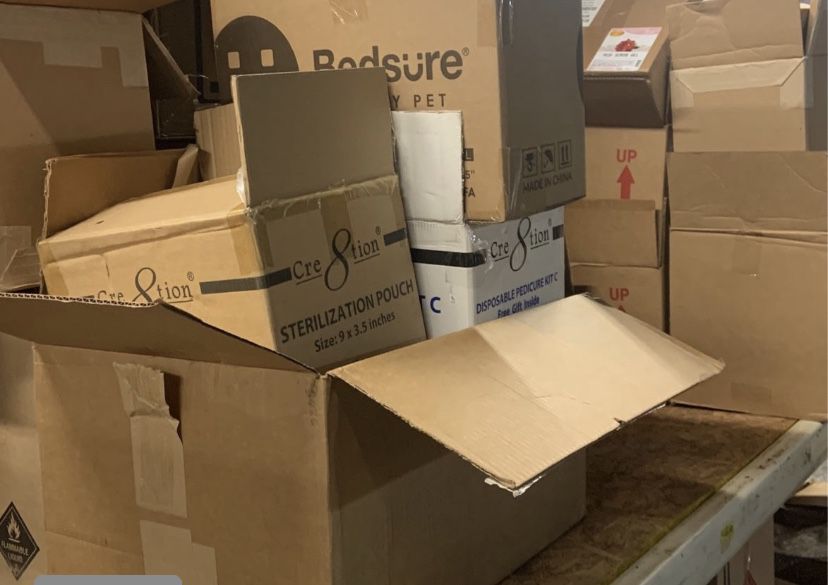 Free moving boxes & packing Material Available For Pick Up 
