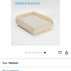 Wood Dog Bed, Medium Size