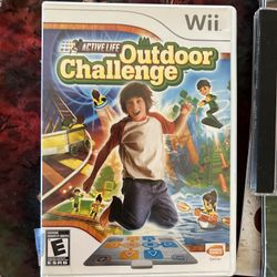 Active Life: Outdoor Challenge (Nintendo Wii, 2008) Complete w/ Manual