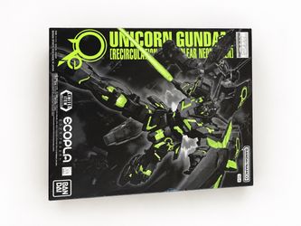 New Bandai MG Unicorn Gundam Neon Green Limited Kit