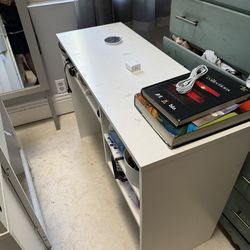 Mirror. Vanity. Desk. Furniture.