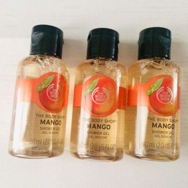 The body shop mango shower gel Mango X3