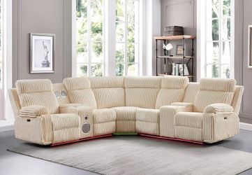 Sectional Reclining Sofa / Ask For Price 