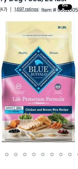 Dog food 26lb Blue Buffalo