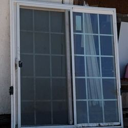 Slidding Glass Door W / Screen 
