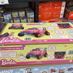 Barbie 12V 4-Wheeler Ride-In Vehicle