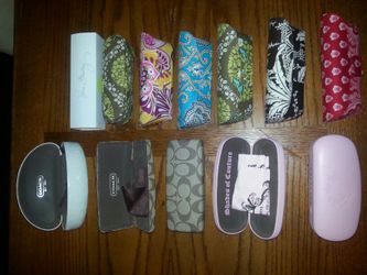 Designer eyeglass cases Coach