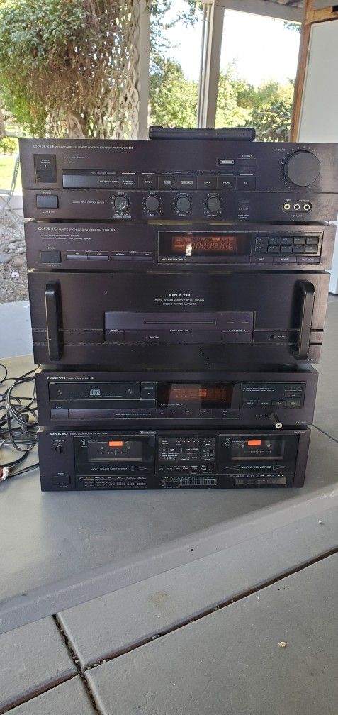 Onkyo Stereo System Vintage