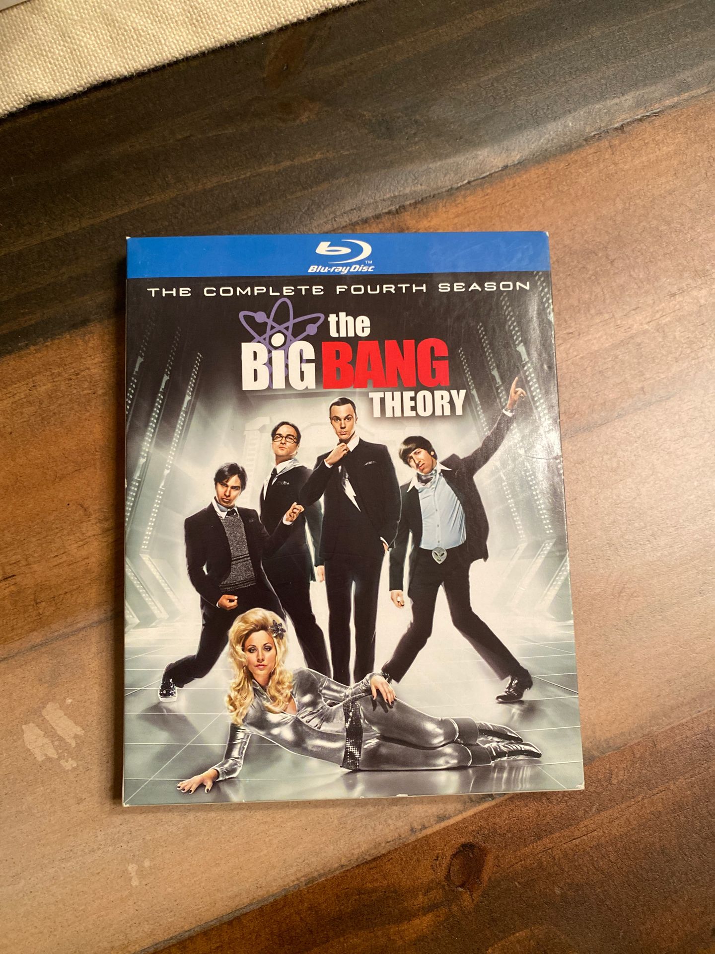 Big Bang Theory Blu Ray Discs (Season 4)