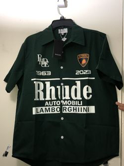 Rhude T-shirt Lamborghini Luxury Brand
