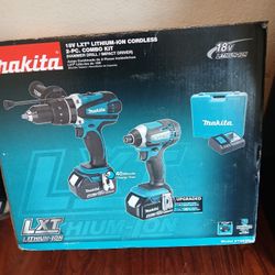 18v LXT Lithium,-ion Cordless Combo Kit Model Xt263m  