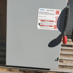 200 AMP 3 pole fuseable Safety Switch