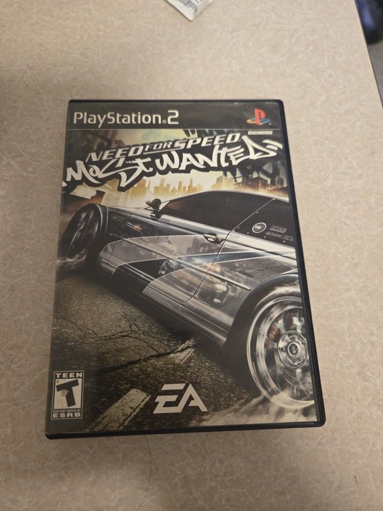 PS2 NFS Moat Wanted