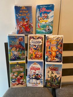 8 Disney VHS Movies ￼