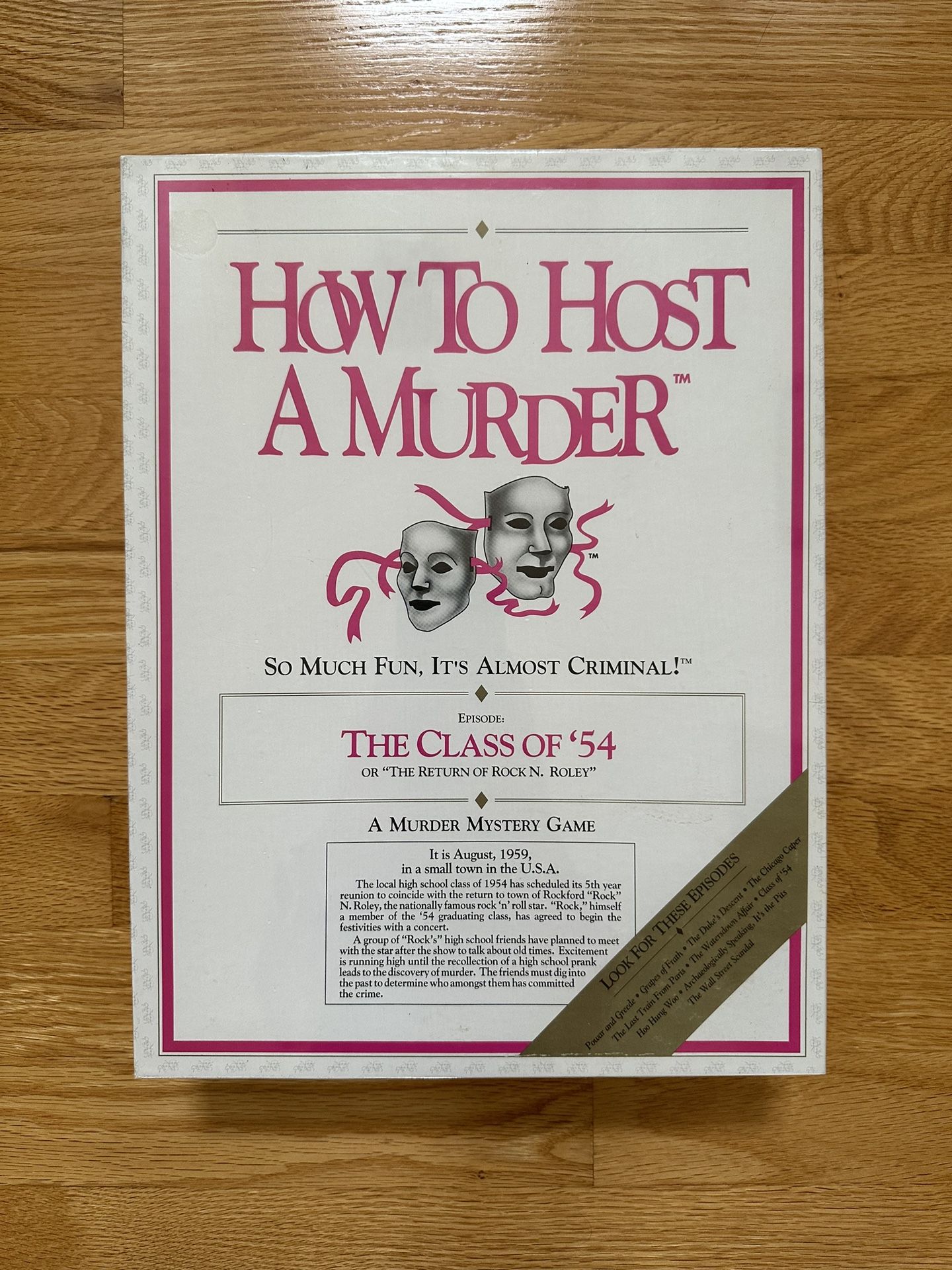 How To Host A Murder Game - The Class Of ‘54