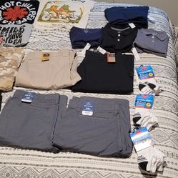 Shirts Xs To Xl Panys 34x34 ND 36x34 Shorts 36 To 38