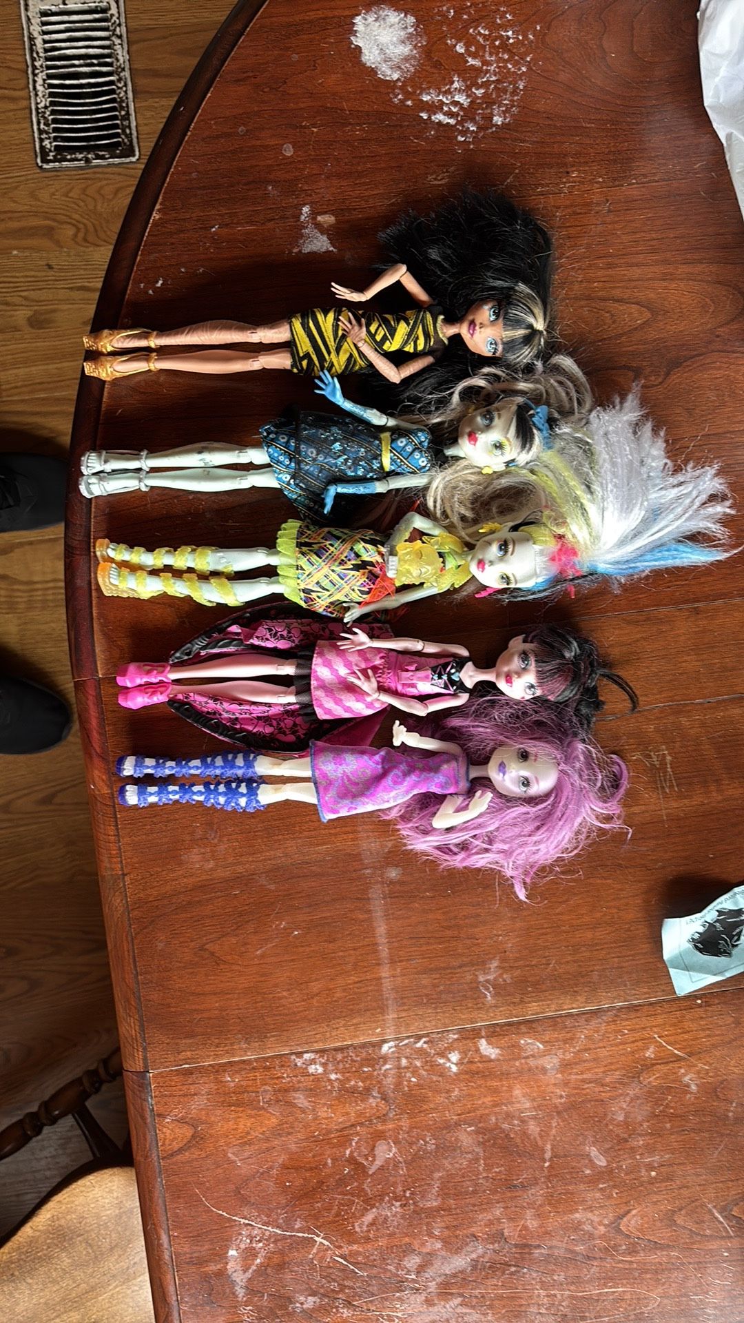 Monster High Doll Lot. Shoes, Outfits Included