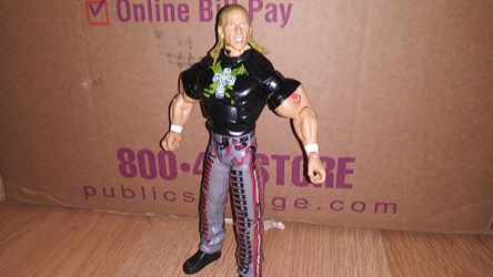 Rare Jakks Pacific Shawn Micheals WWE Figure