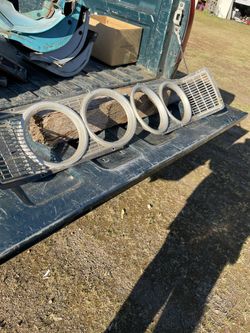 Vintage Dual Headlight Covers 