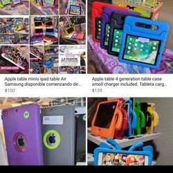 $100 Ipad Tablet Case Charger Included 