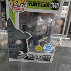 Funko Pop Shredder With Weapon 