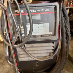 Welder Lincoln Electric Power Wave 450
