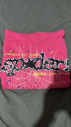 Sp5der P*nk V2 Hoodie ‘Pink’ Size Medium Brand New