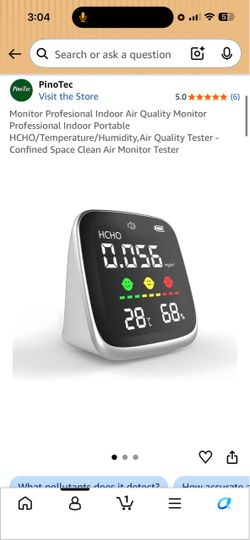 PinoTec Indoor Air Quality Monitor