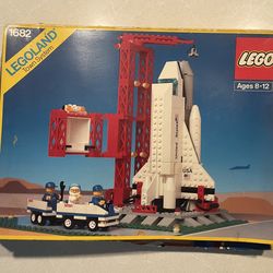 LEGO Space Shuttle Launch Set 1682 Rare Vintage Retired Instructions Manual Minifigs