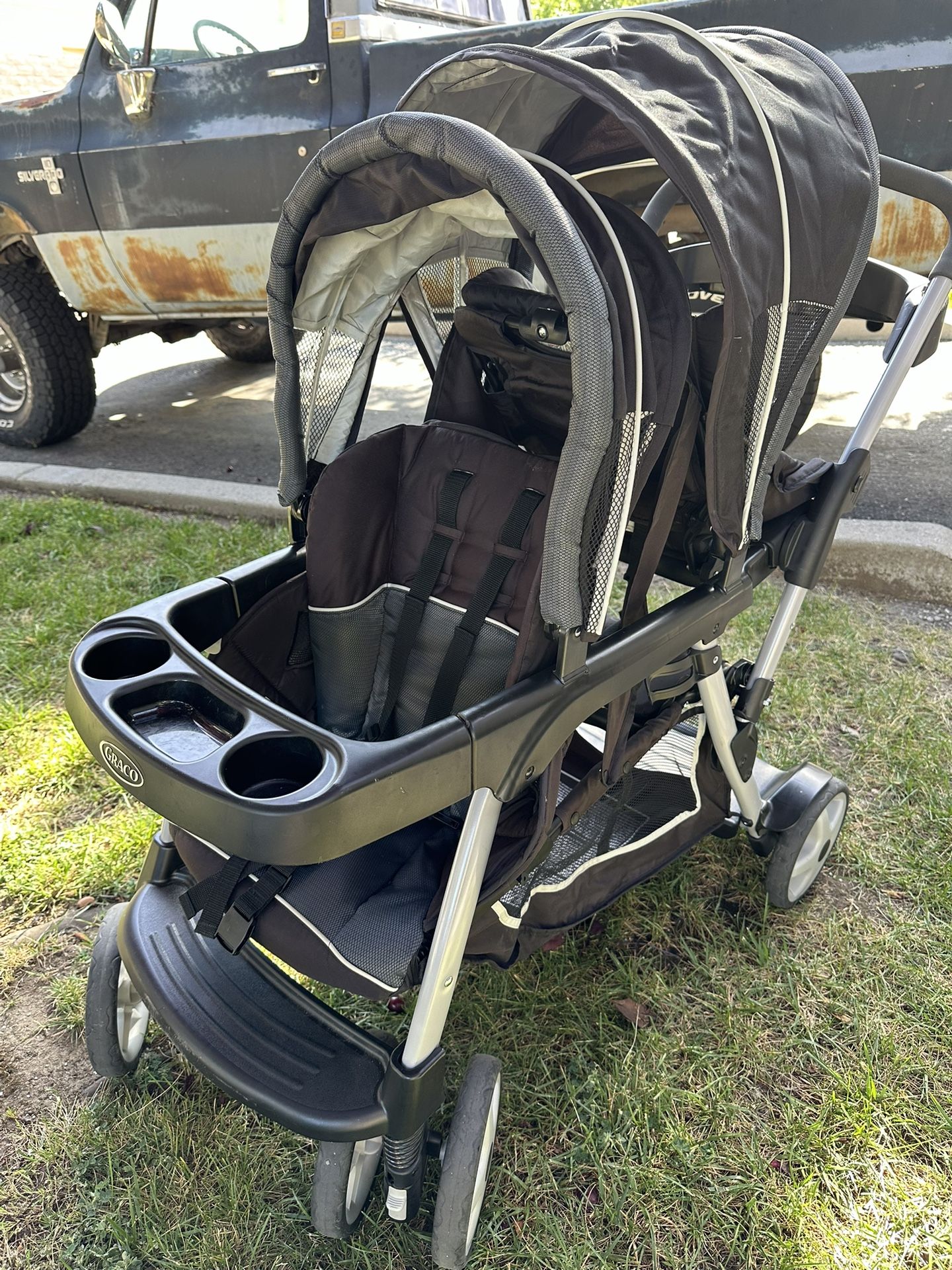 Barely Used Graco Ready2Grow LX Double Stroller