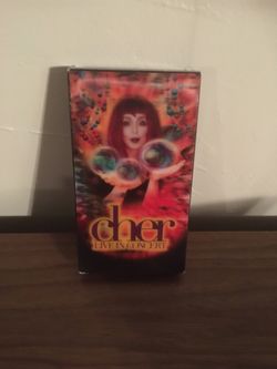 Cher Live In Concert (VHS, 1999)
